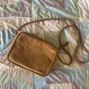 Suede urban outfitters crossbody bag